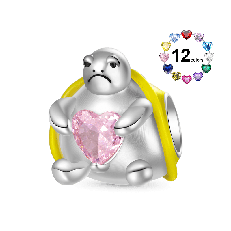 Turtle Embraces Love Charm