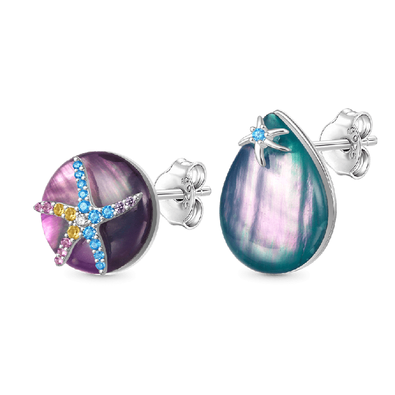 Aurora Mother of Pearl Earrings