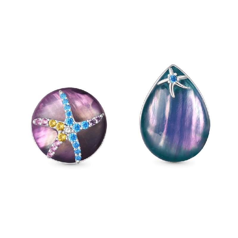 Aurora Mother of Pearl Earrings