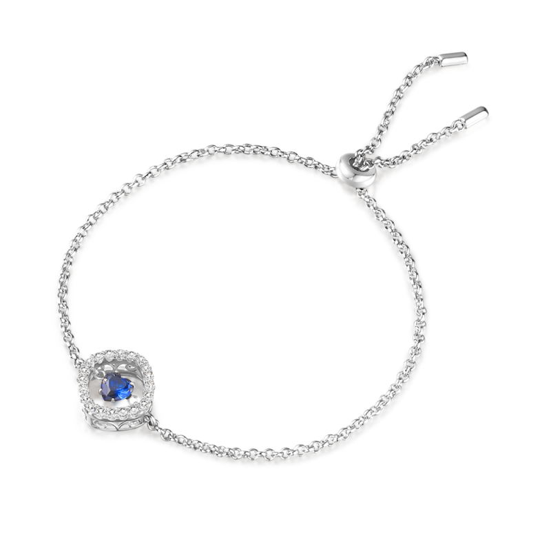Dancing Stone Adjustable Chain Bracelet