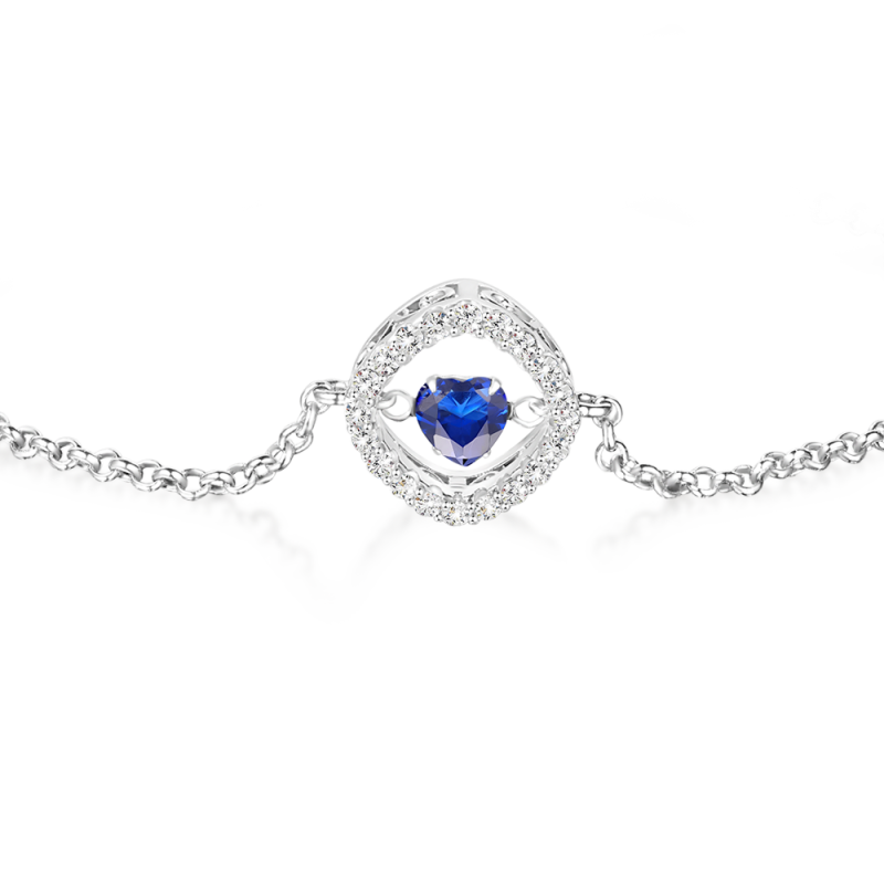Dancing Stone Adjustable Chain Bracelet