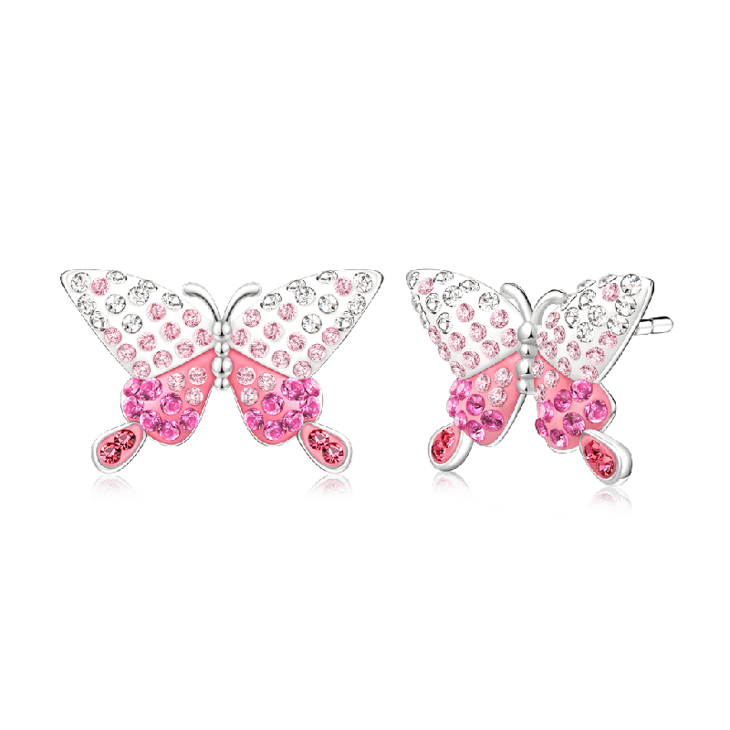 Gradient Butterfly Earrings