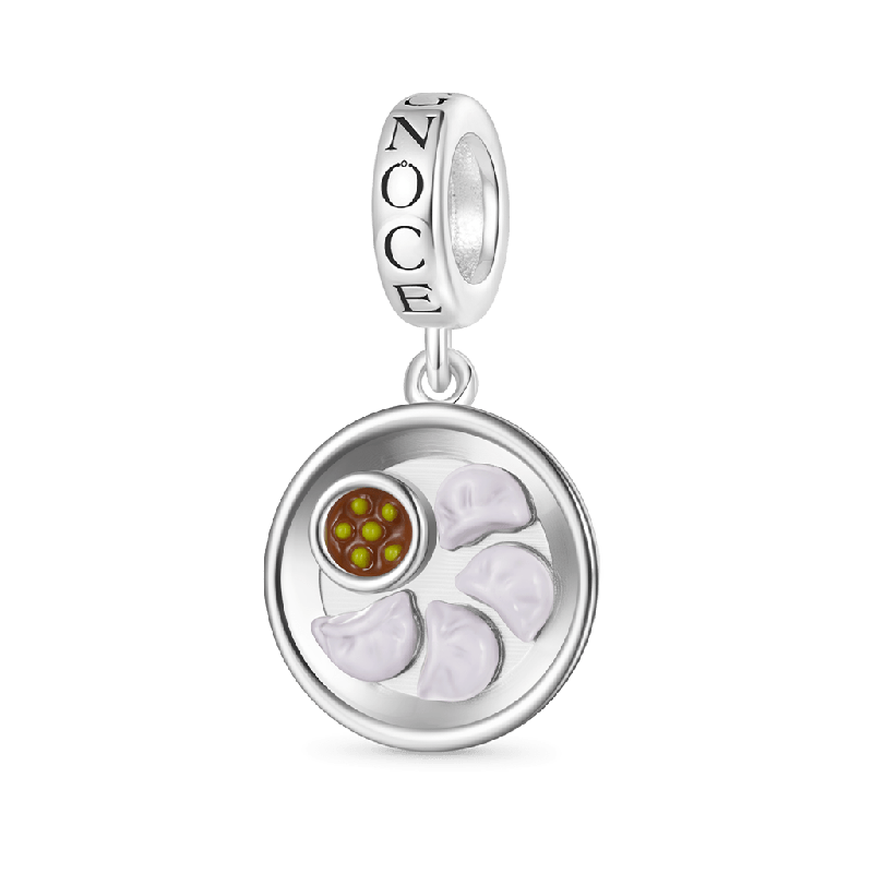 A Plate of Dumplings Pendant