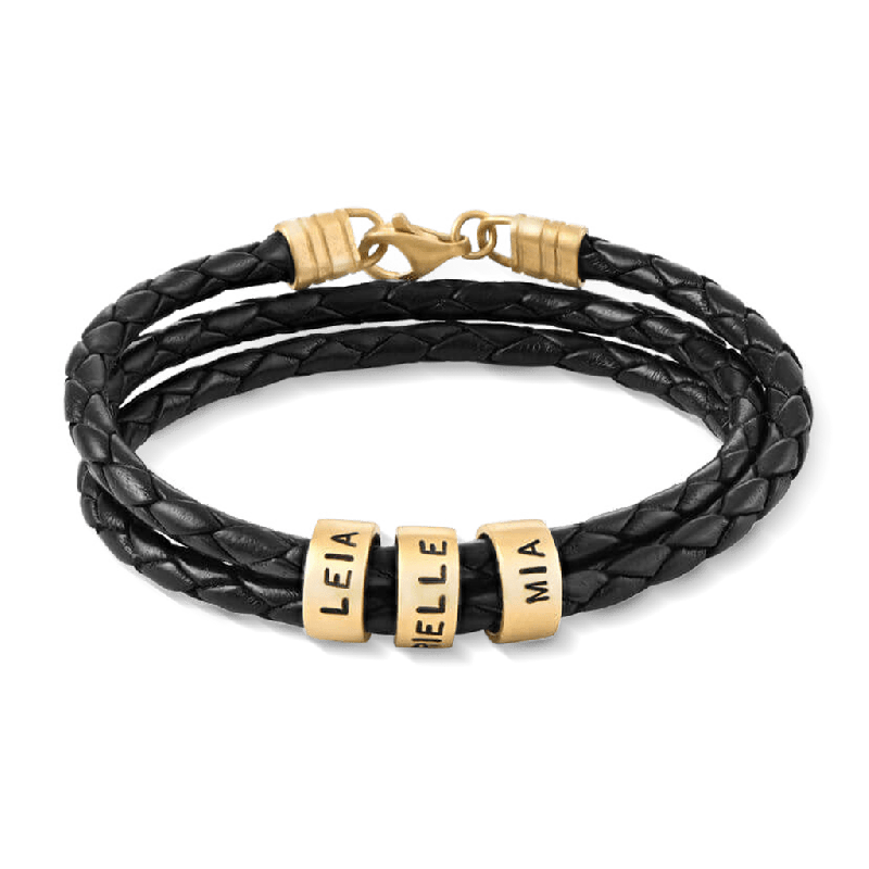Leather Magnetic Multi-layer Bracelet
