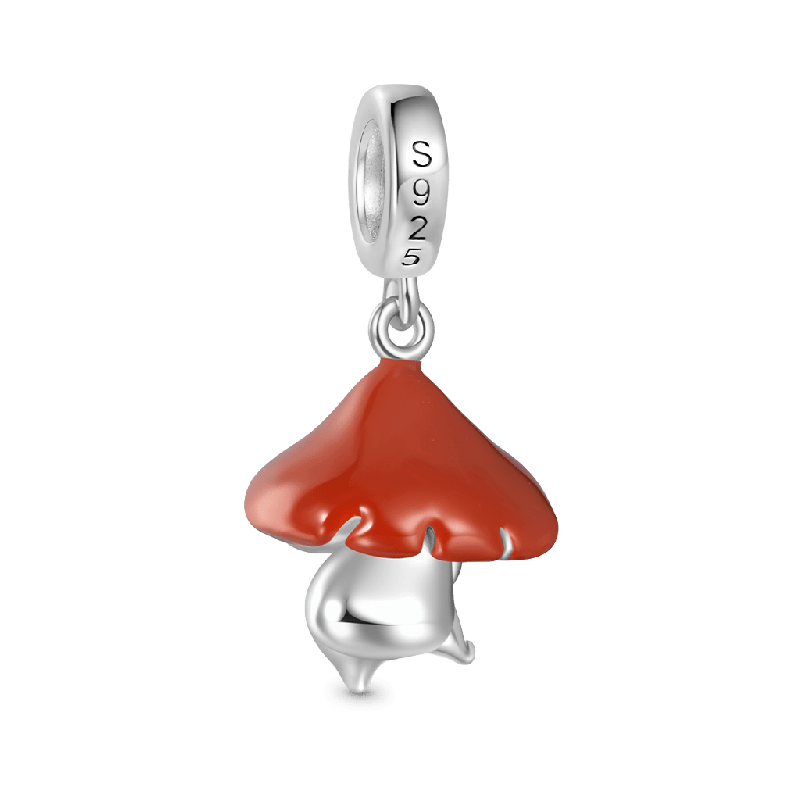 Strawberry Mushroom Pendant