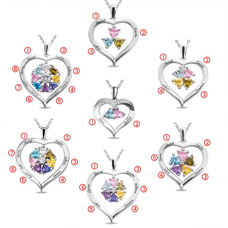 Hollow Love Heart Necklace