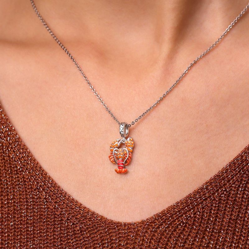Heated Color-changing Lobster Pendant