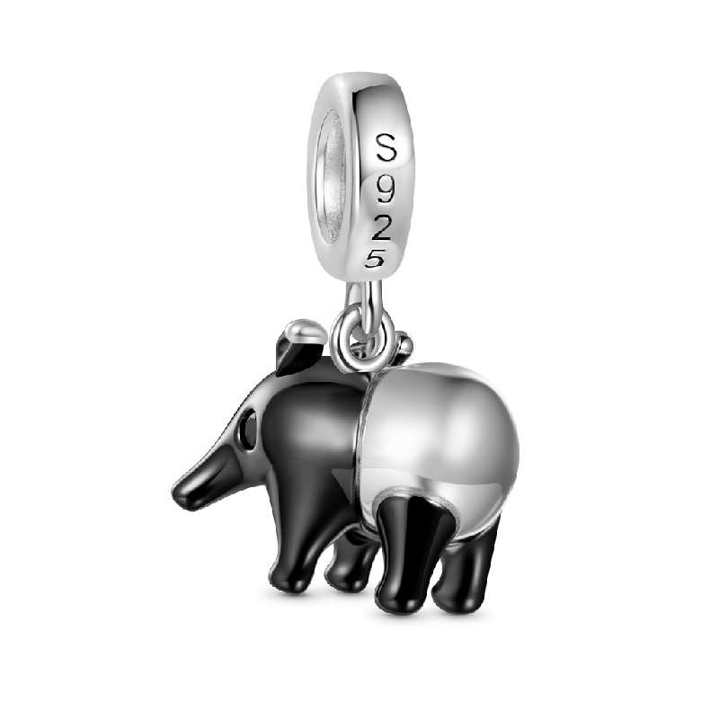Cute Malayan Tapir Pendant
