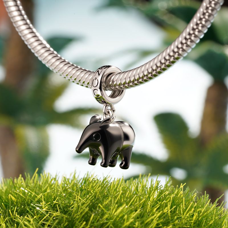 Cute Malayan Tapir Pendant