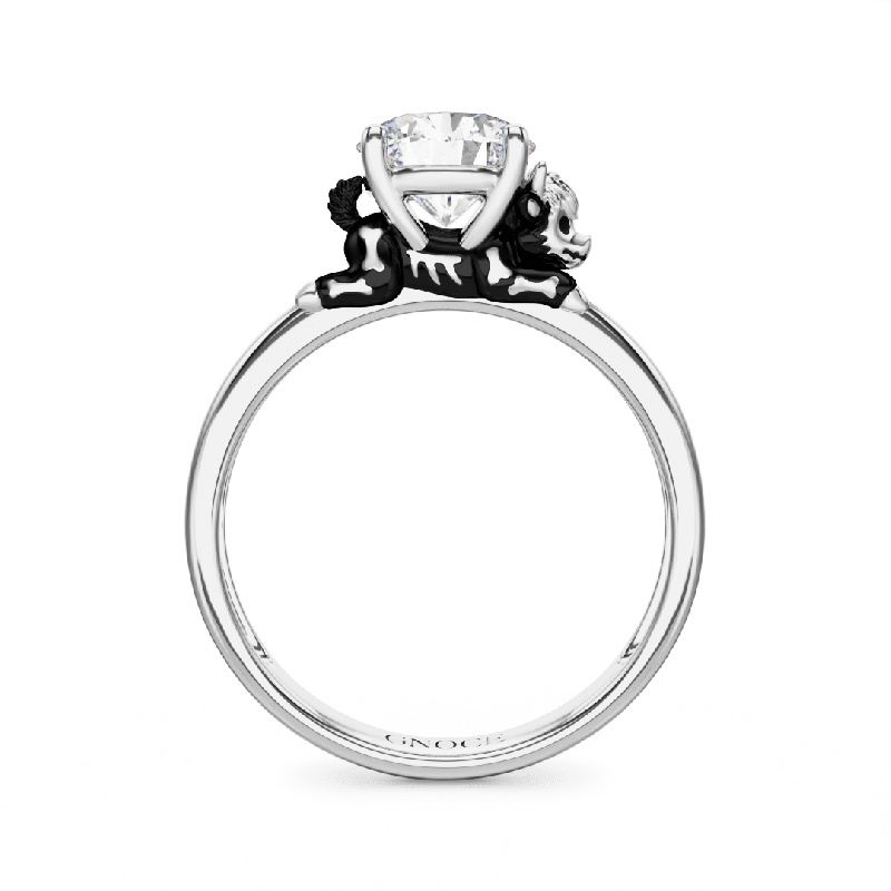 Skeleton Highland Cow Ring