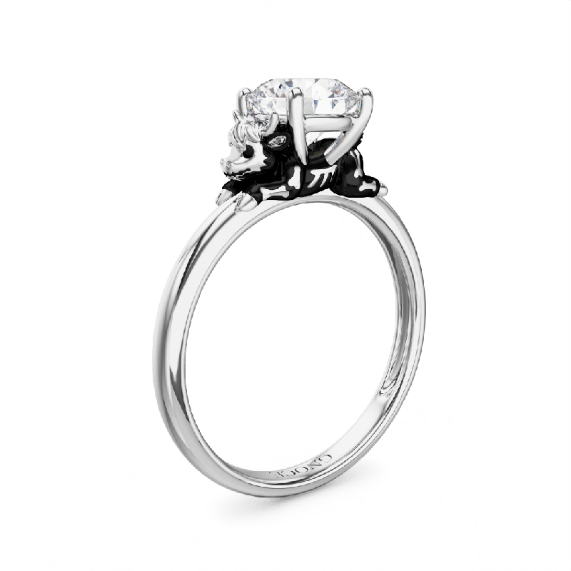 Skeleton Highland Cow Ring