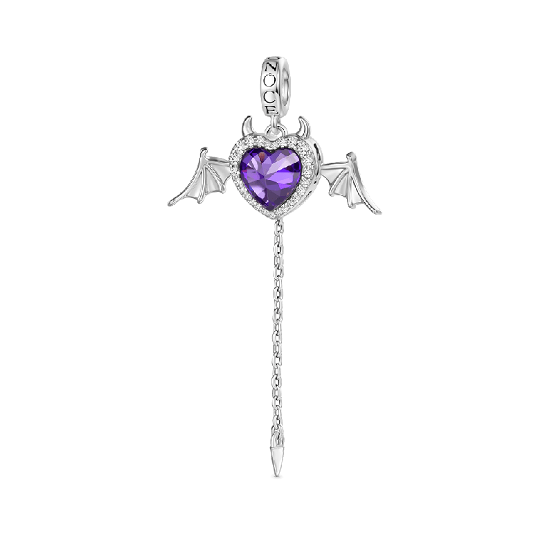 Flying Demon Wing Charm