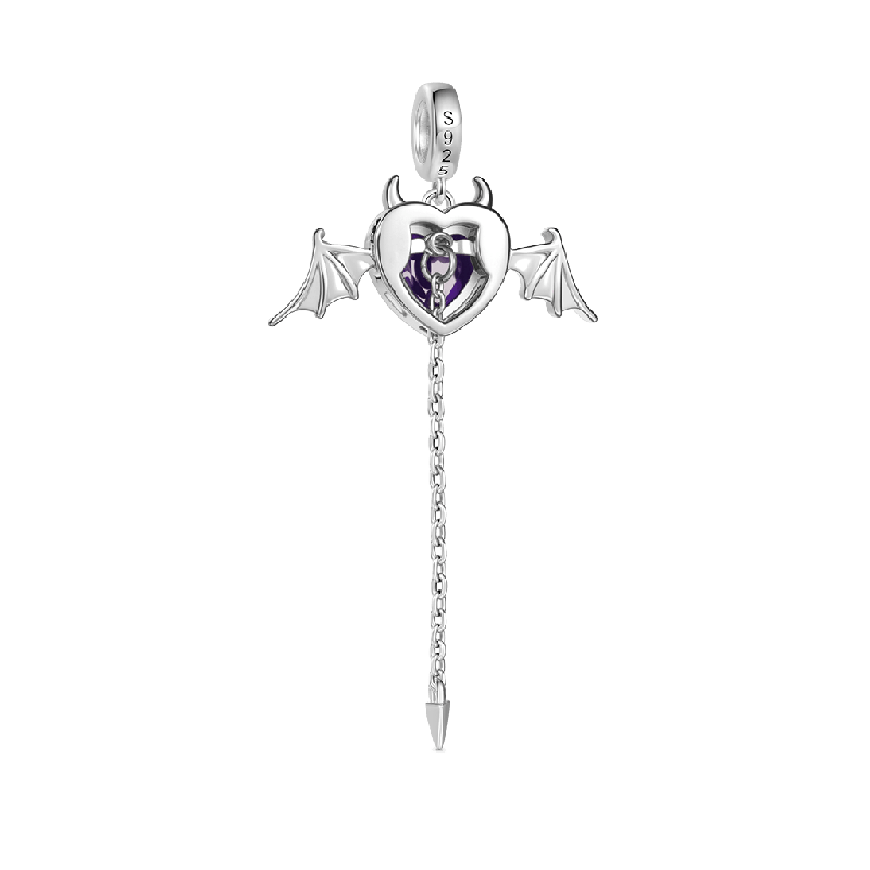 Flying Demon Wing Charm