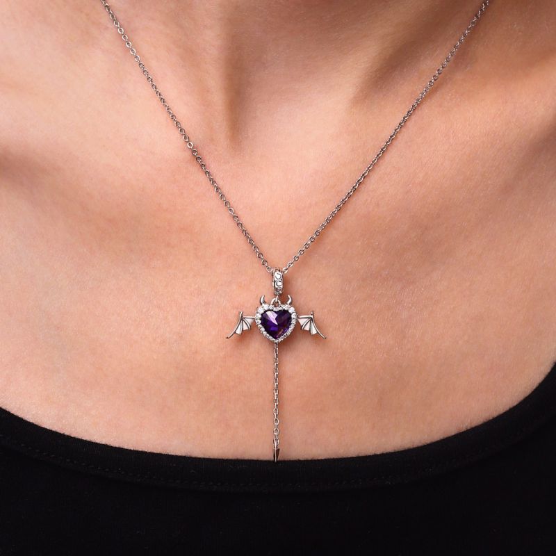 Flying Demon Wing Charm