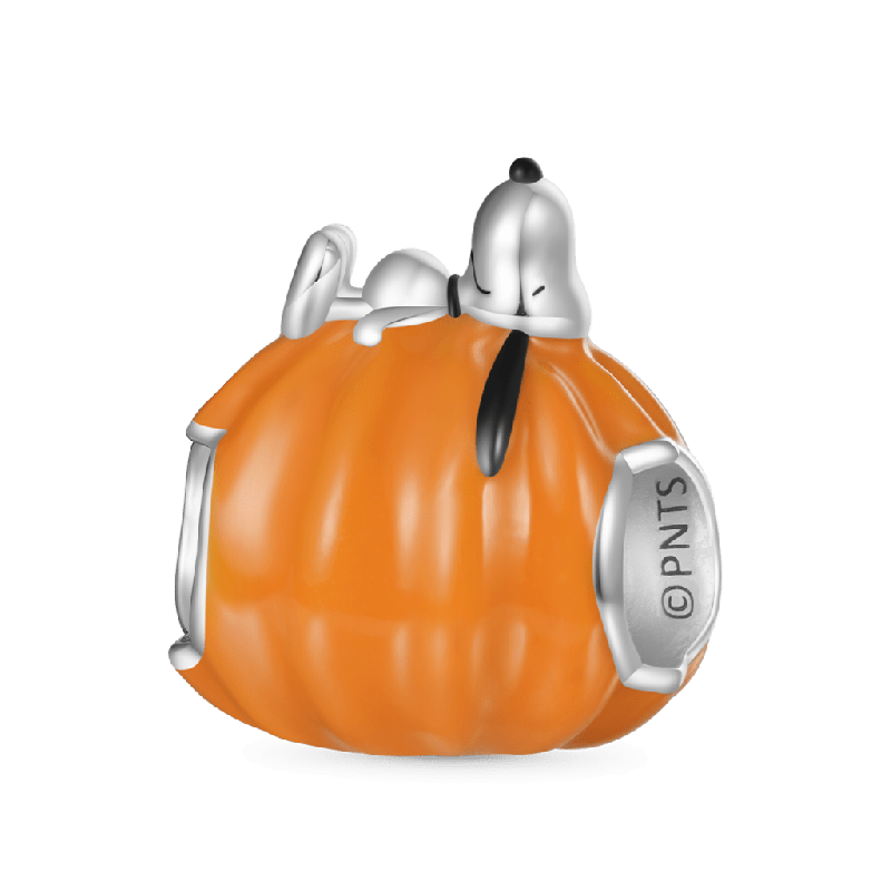 Peanuts Snoopy Pumpkin Charm