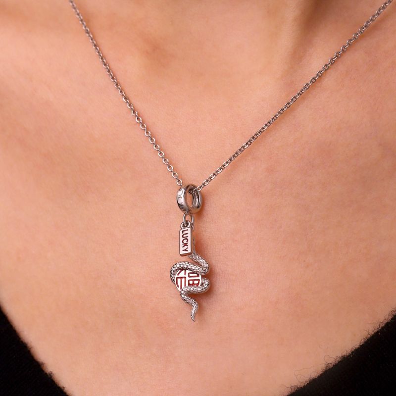 Lucky Snake Pendant