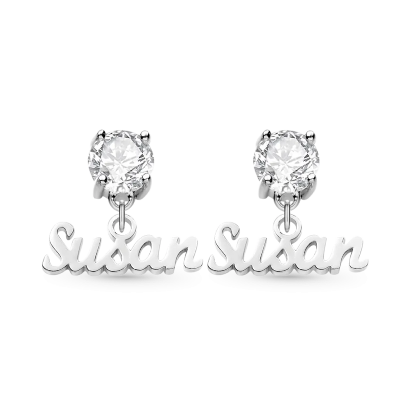 Personalized Birthstone Earrings