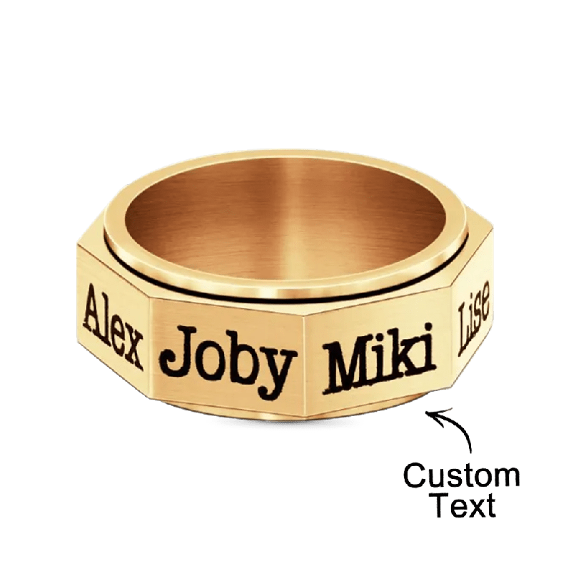 Engravable Men Band Ring