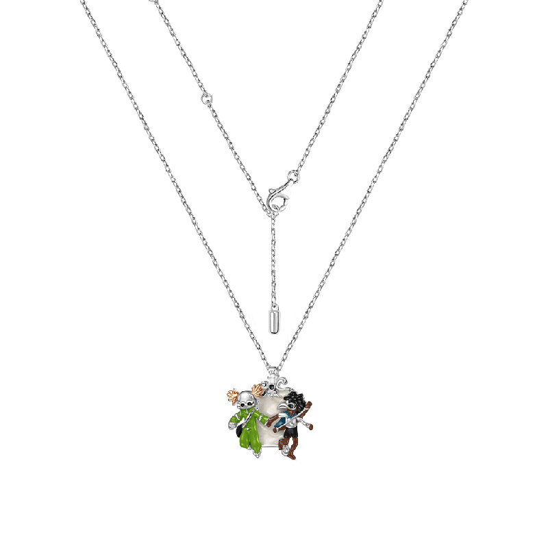Badge Mirror Necklace