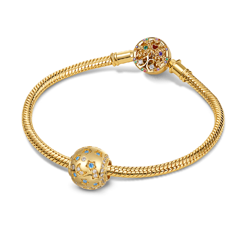 Stars & Moon Charm