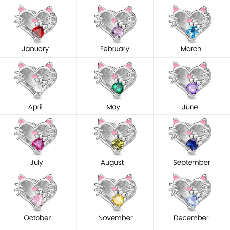 Engravable Pet Cat Charm