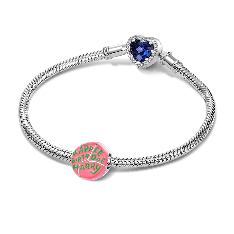 Hagrid Birthday Cake Engravable Charm