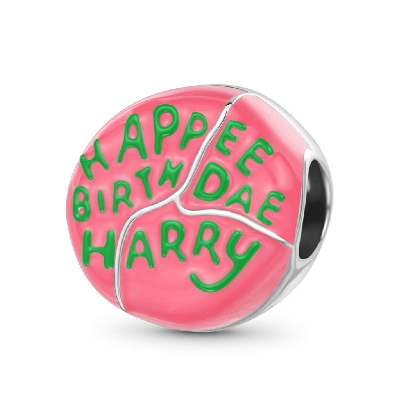 Hagrid Birthday Cake Engravable Charm