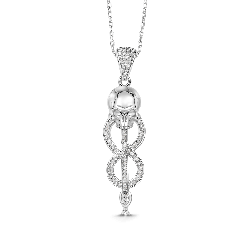 Morsmordre Skull Snake Symbol Necklace