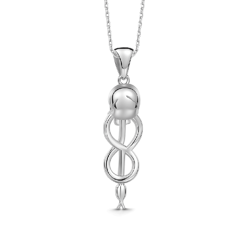 Morsmordre Skull Snake Symbol Necklace
