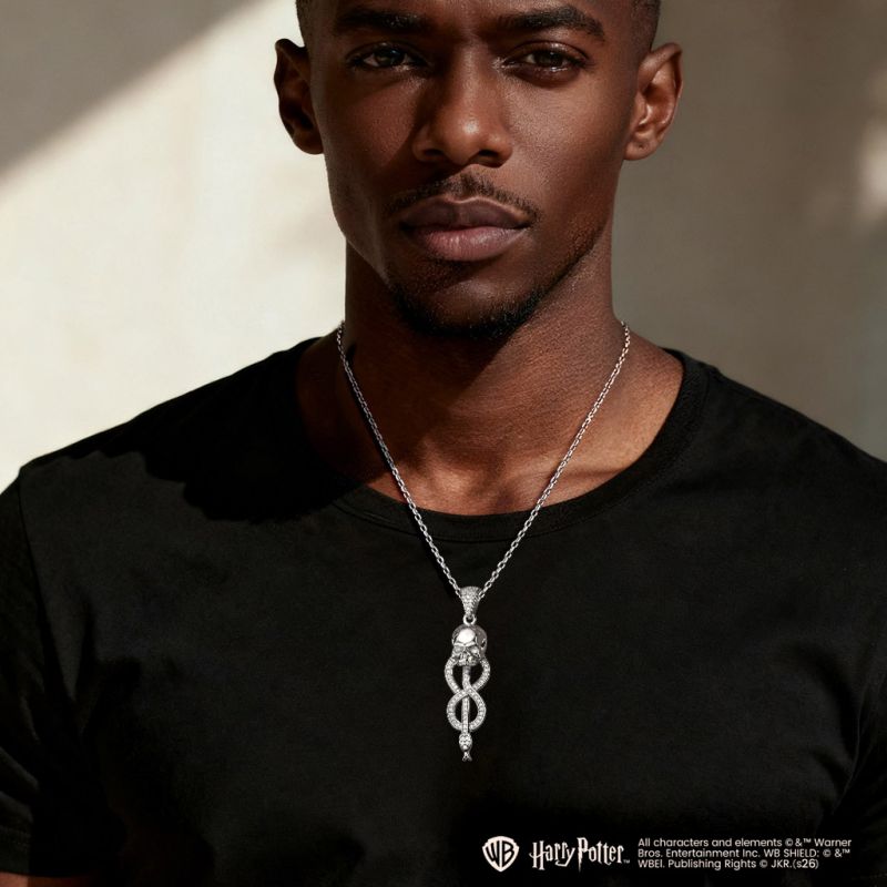 Morsmordre Skull Snake Symbol Necklace