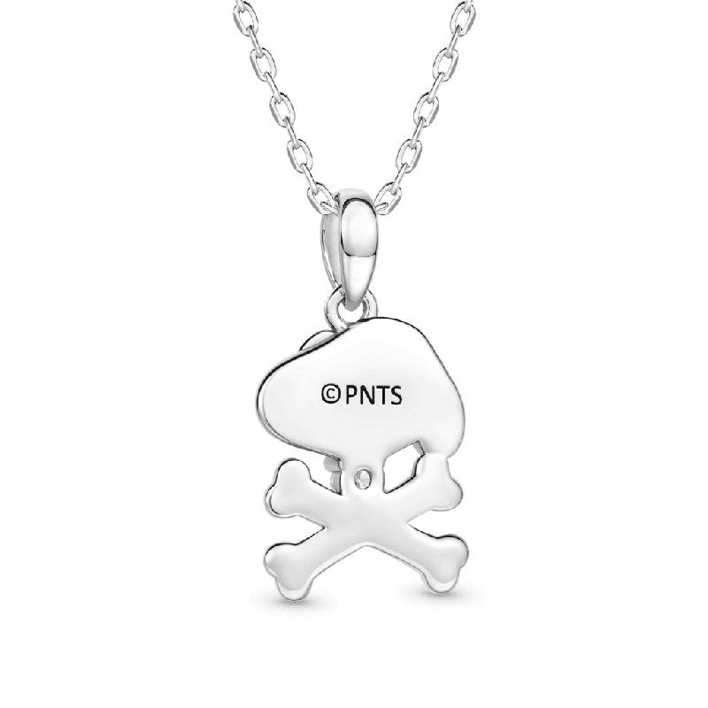 Snoopy Crossbones Necklace