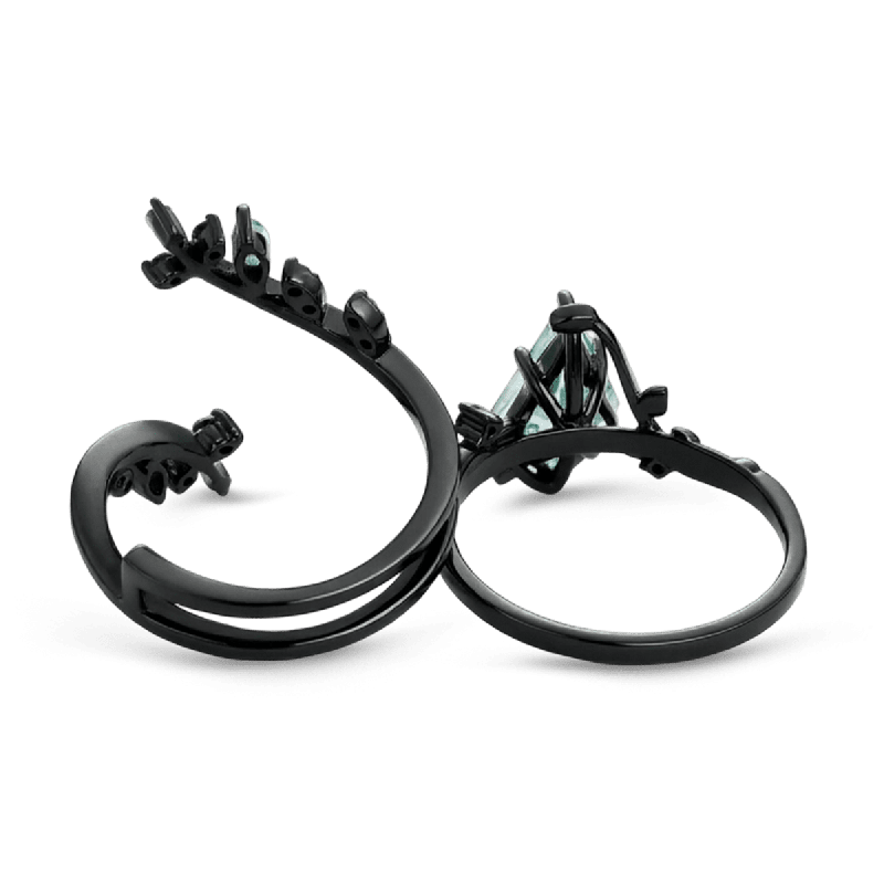 Vine Kite-Cut Ring Set
