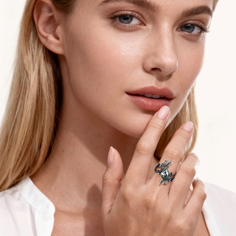 Vine Kite-Cut Ring Set