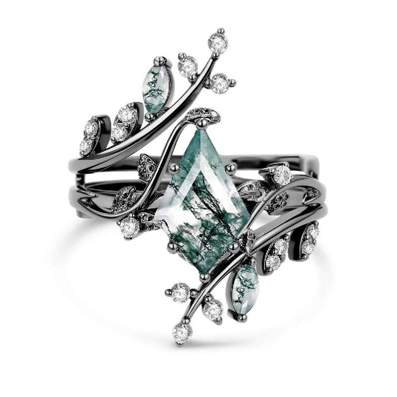 Vine Kite-Cut Ring Set