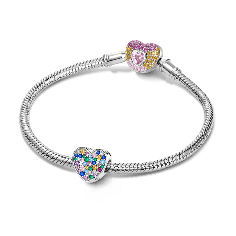 Heart-Shaped Engravable Charm