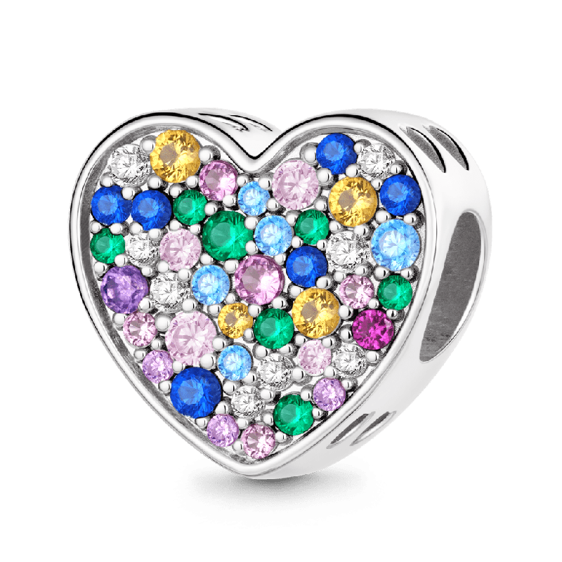 Heart-Shaped Engravable Charm