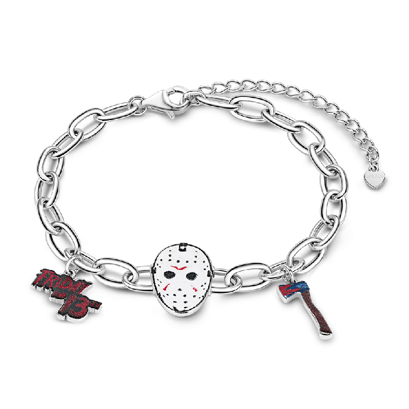 Jason Mask, Axe & Logo Bracelet