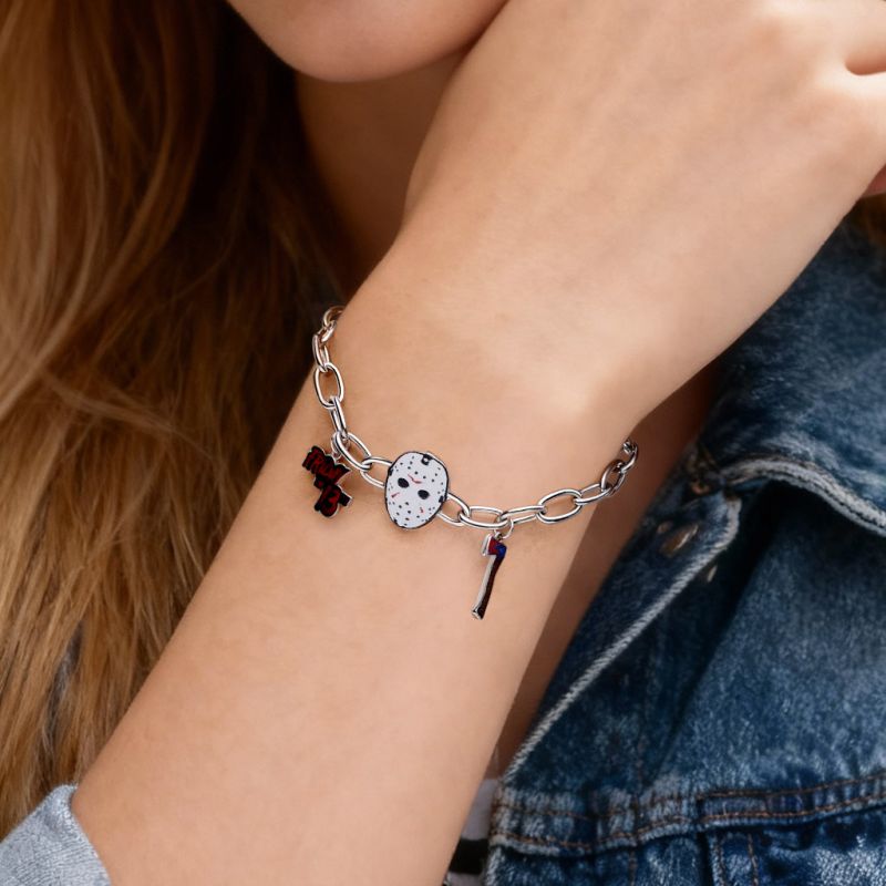 Jason Mask, Axe & Logo Bracelet