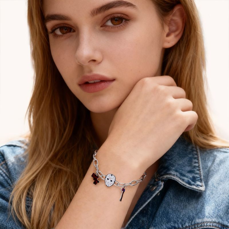 Jason Mask, Axe & Logo Bracelet