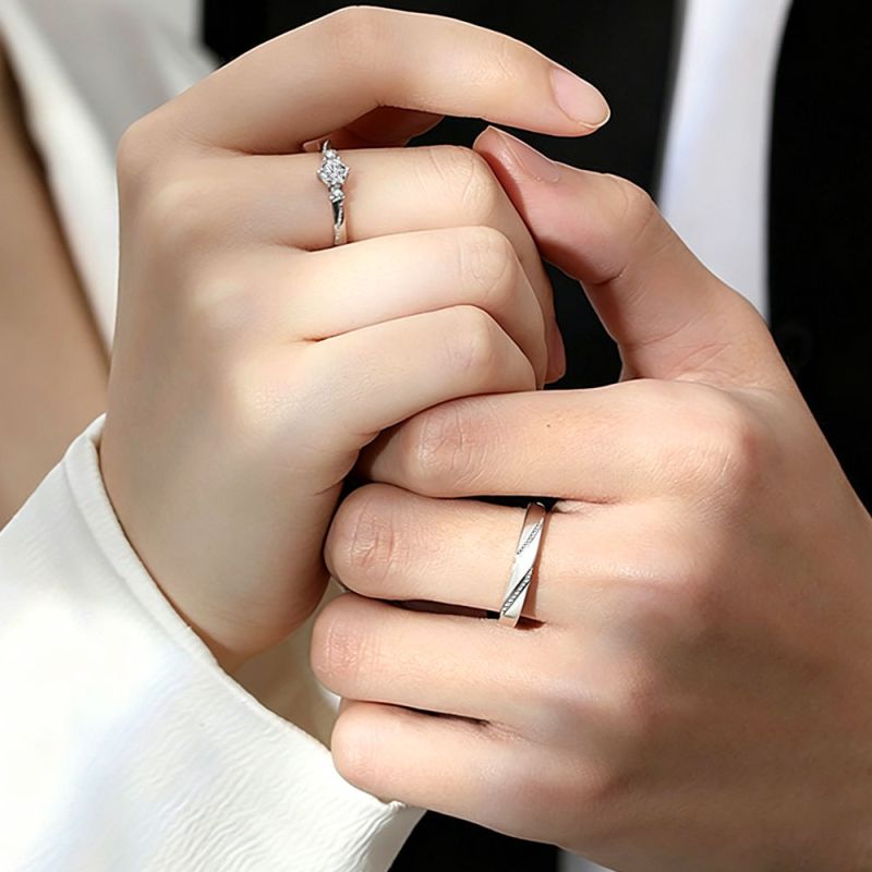 Love At First Sight Adjustable Diamond Womens Band