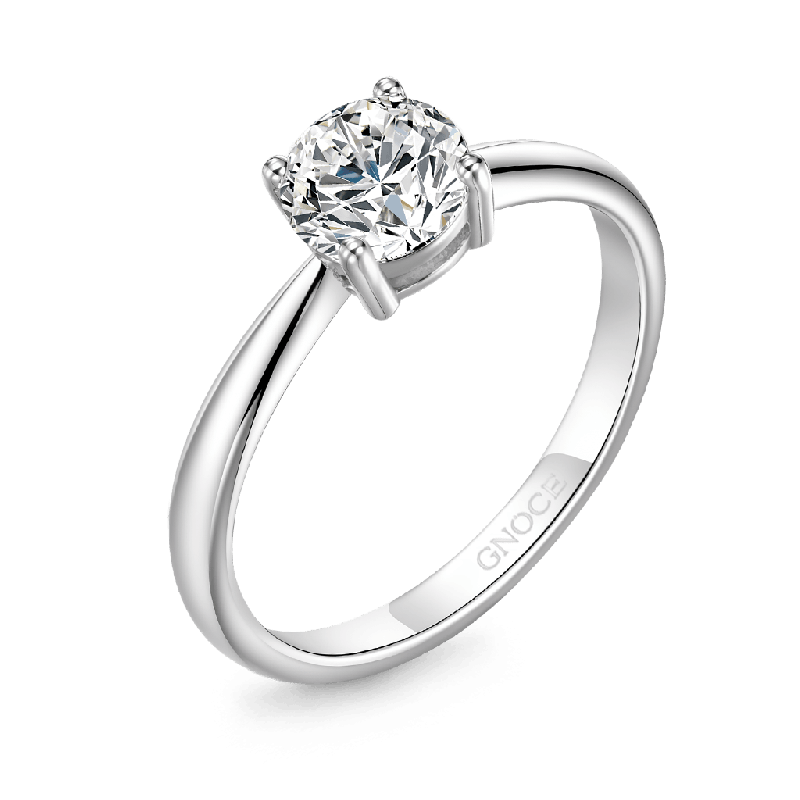 1CT Brilliant VVS Moissanite Ring