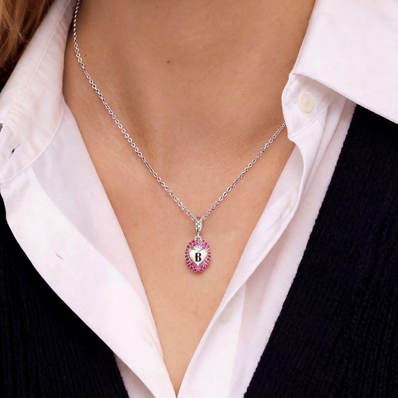 Open Mouth Heart Engravable Charm