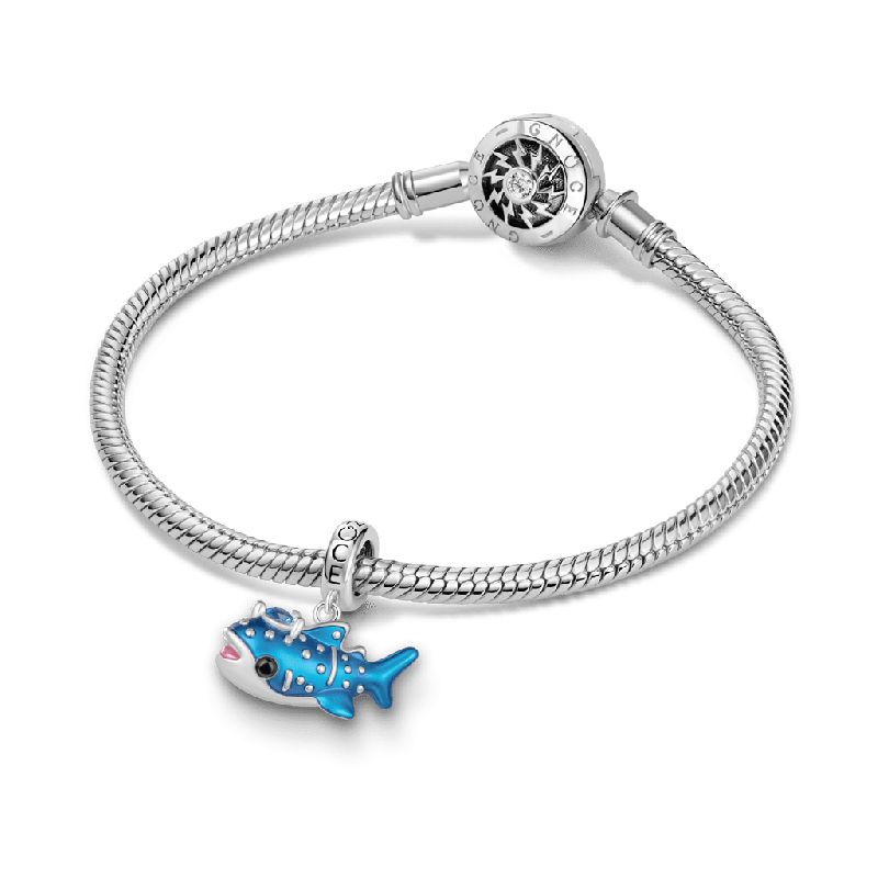 Blue Whale Shark Charm