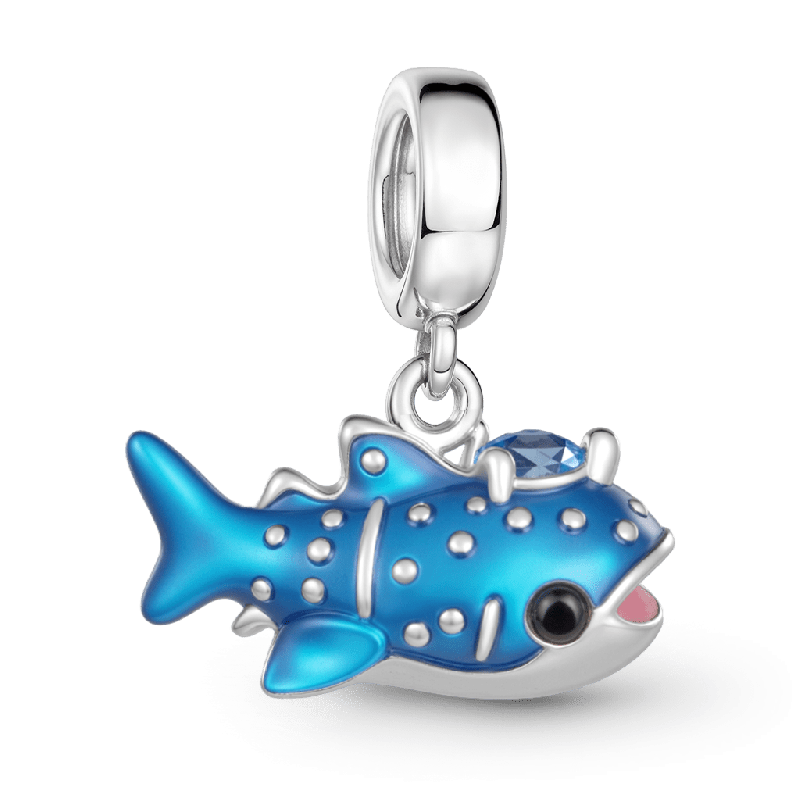 Blue Whale Shark Charm