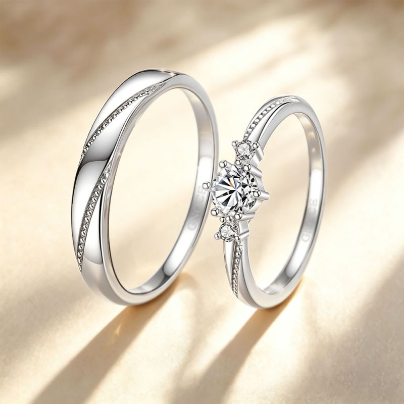 Love At First Sight Adjustable Diamond Mens Band