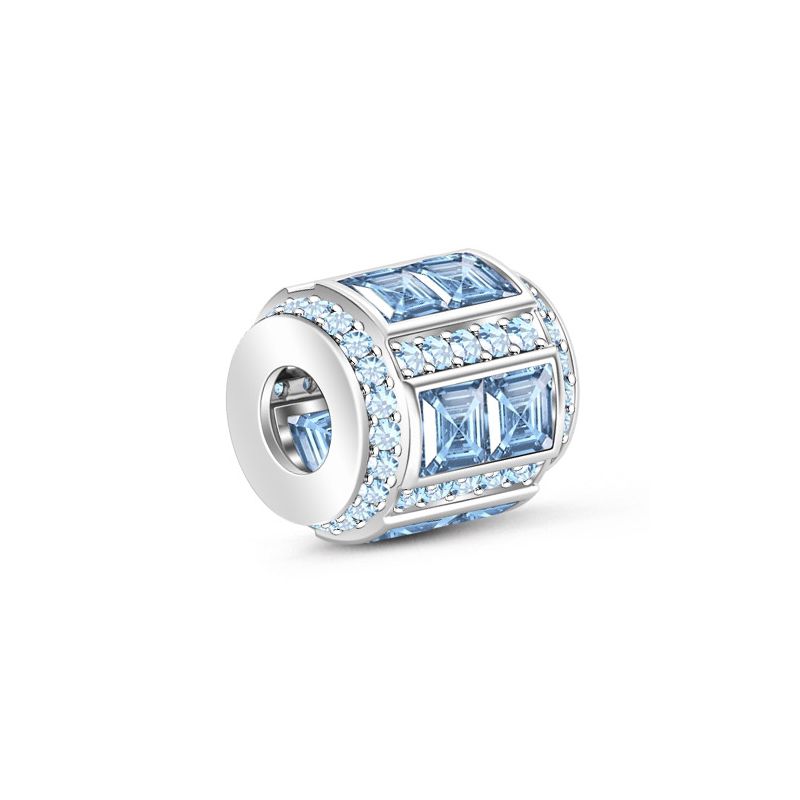 March Birthstone Charm