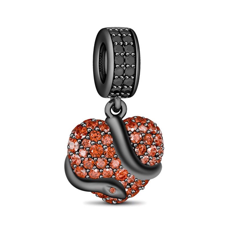 Heart with Snake Pendant