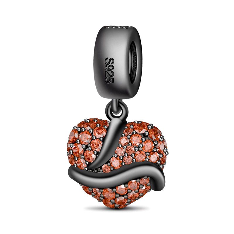 Heart with Snake Pendant