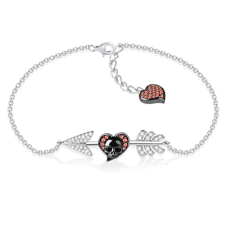 Skull Arrow Anklet
