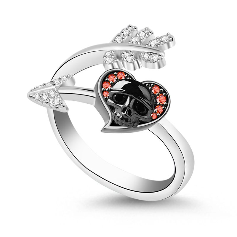 Skull Arrow Ring